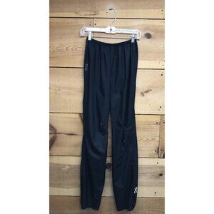 On Cloud Ultra Running Waterproof Pants Mens Size Small Lightweight Black
